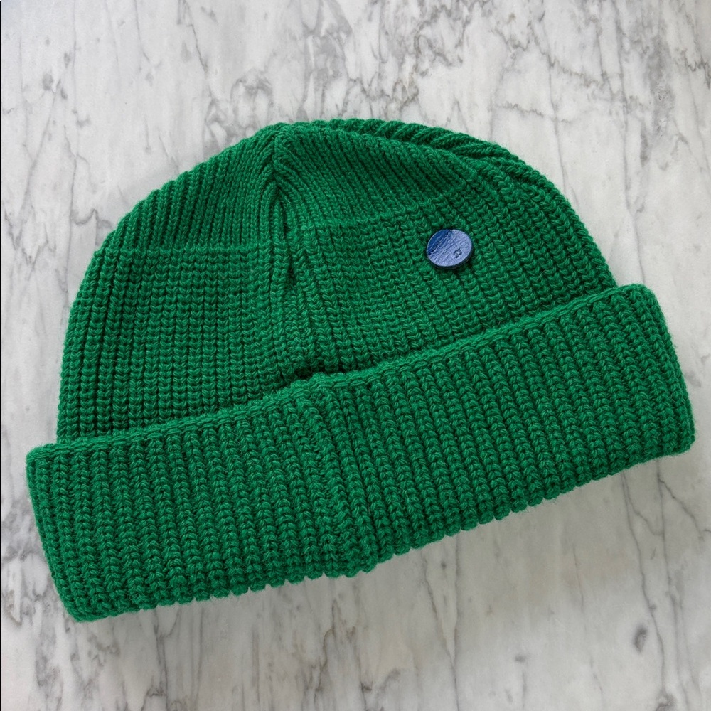 Ader Error Green Logo Beanie - Picture 2 of 3
